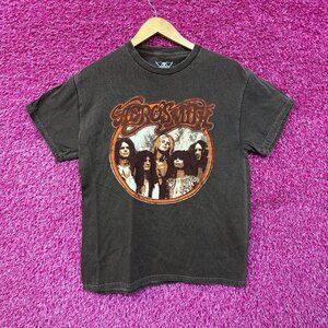 Aerosmith Toys in Attic Promo Tour Poster Rock Band Tee S/M